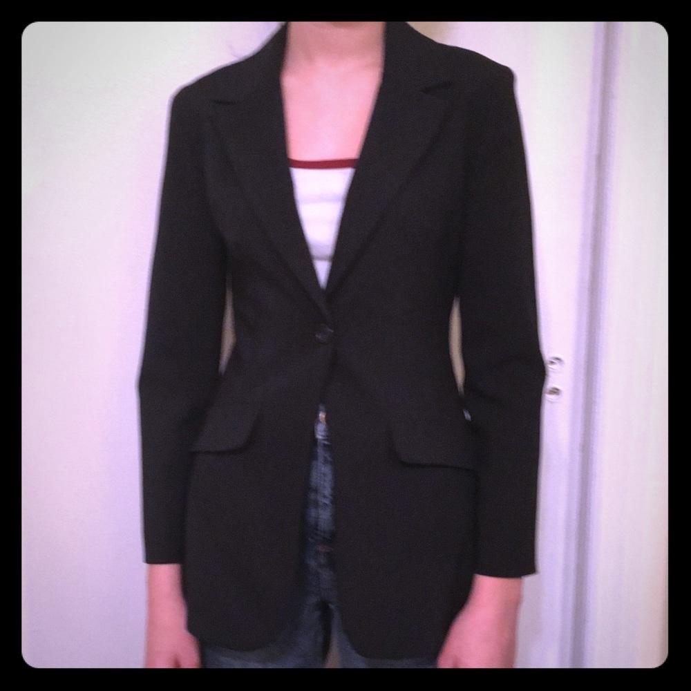 Black MW brand jacket, Very sharp, size 0